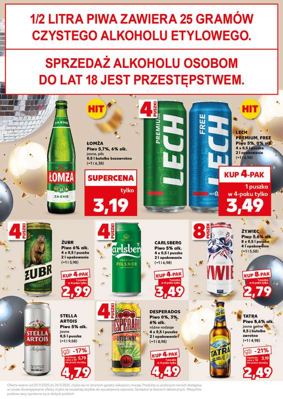 Kaufland - gazetka promocyjna Oferta Kaufland - SUPER SOBOTA od soboty 22.11 do soboty 22.11 - strona 27