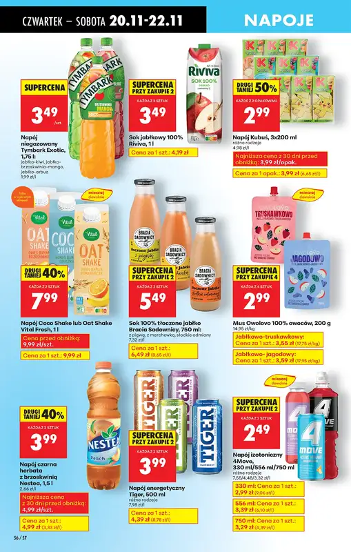 Biedronka - gazetka promocyjna Od czwartku, Z ladą tradycyjną od czwartku 20.11 do środy 26.11 - strona 72