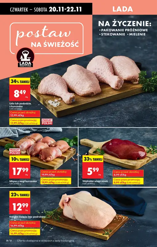 Biedronka - gazetka promocyjna Od czwartku, Z ladą tradycyjną od czwartku 20.11 do środy 26.11 - strona 26