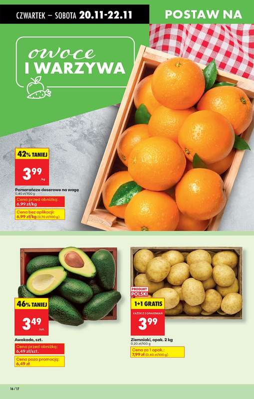 Biedronka - gazetka promocyjna Od czwartku, Z ladą tradycyjną od czwartku 20.11 do środy 26.11 - strona 20