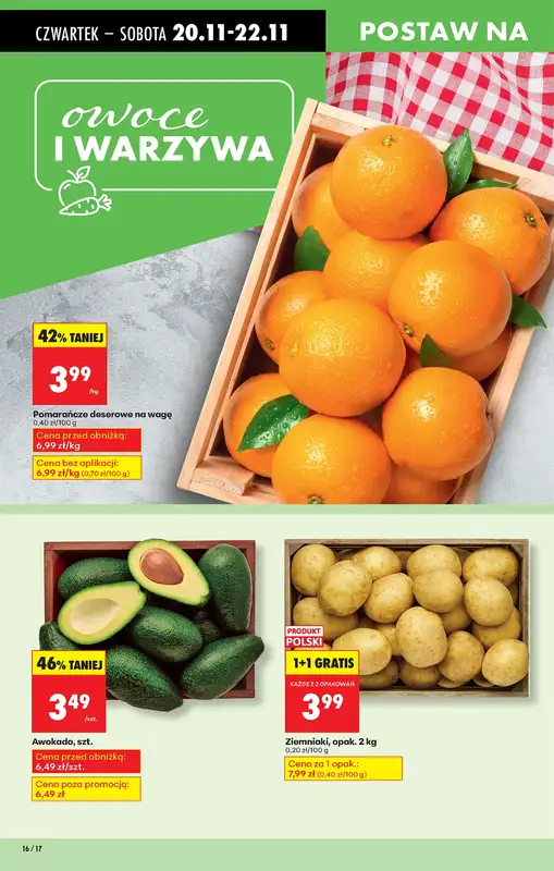 Biedronka - gazetka promocyjna Od czwartku, Z ladą tradycyjną od czwartku 20.11 do środy 26.11 - strona 20