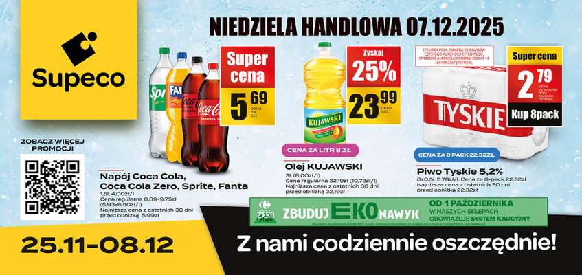 Supeco - gazetka promocyjna BLB od wtorku 25.11 do poniedziałku 08.12