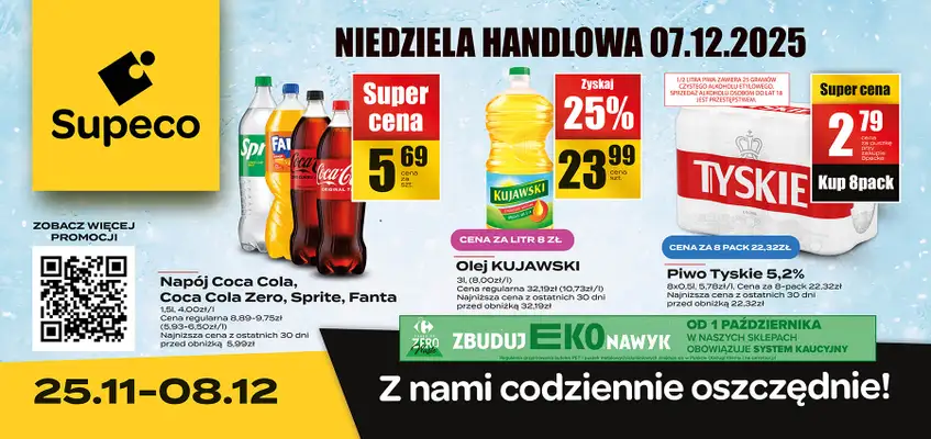 Supeco - gazetka promocyjna BLB od wtorku 25.11 do poniedziałku 08.12