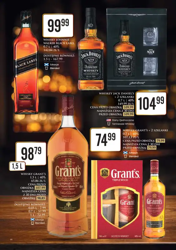 Dino - gazetka promocyjna Katalog alkoholowy od poniedziałku 24.11 do soboty 29.11 - strona 10