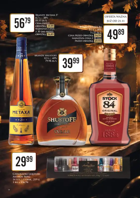 Dino - gazetka promocyjna Katalog alkoholowy od poniedziałku 24.11 do soboty 29.11 - strona 14