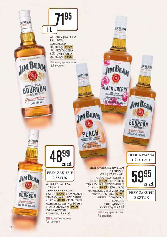 Dino - gazetka promocyjna Katalog alkoholowy od poniedziałku 24.11 do soboty 29.11 - strona 12