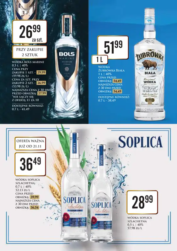 Dino - gazetka promocyjna Katalog alkoholowy od poniedziałku 24.11 do soboty 29.11 - strona 5