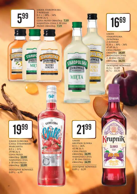 Dino - gazetka promocyjna Katalog alkoholowy od poniedziałku 24.11 do soboty 29.11 - strona 20