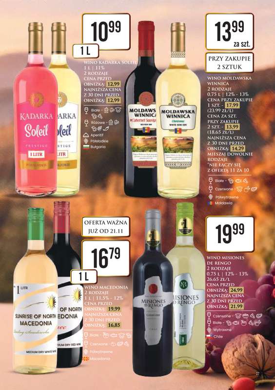 Dino - gazetka promocyjna Katalog alkoholowy od poniedziałku 24.11 do soboty 29.11 - strona 27
