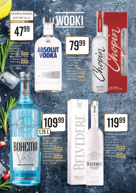 Dino - gazetka promocyjna Katalog alkoholowy od poniedziałku 24.11 do soboty 29.11 - strona 3