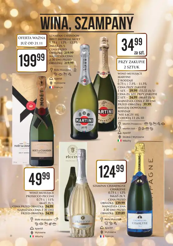 Dino - gazetka promocyjna Katalog alkoholowy od poniedziałku 24.11 do soboty 29.11 - strona 22