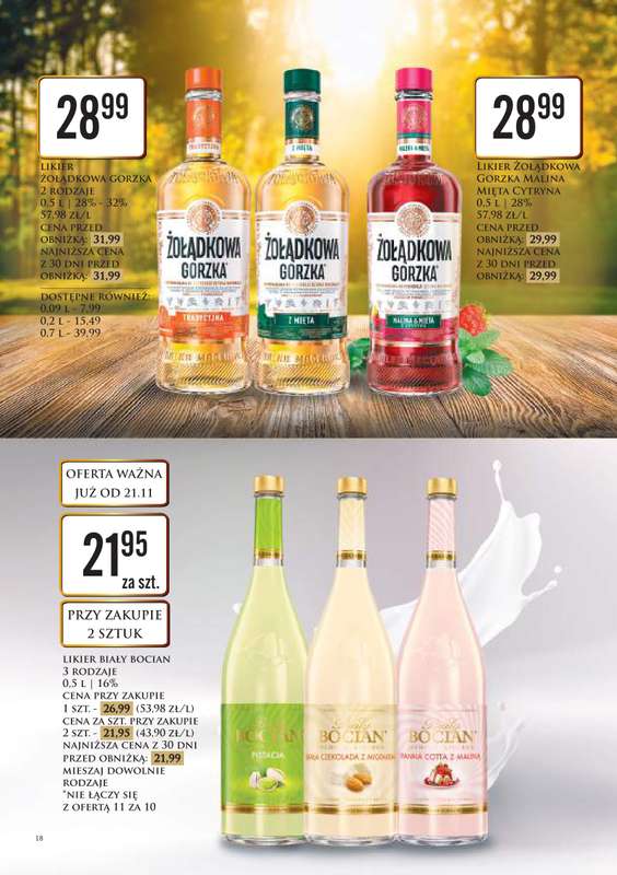 Dino - gazetka promocyjna Katalog alkoholowy od poniedziałku 24.11 do soboty 29.11 - strona 18