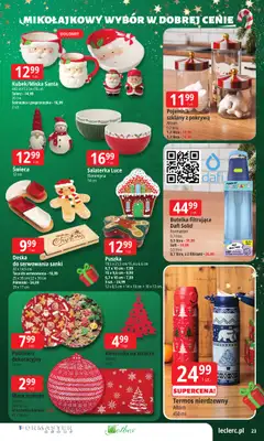 Leclerc - gazetka promocyjna Oferta E.Leclerc I Mikołajkowy wybór w dobrej cenie od wtorku 25.11 do niedzieli 07.12 - strona 23