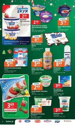 Leclerc - gazetka promocyjna Oferta E.Leclerc I Mikołajkowy wybór w dobrej cenie od wtorku 25.11 do niedzieli 07.12 - strona 2