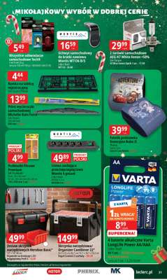 Leclerc - gazetka promocyjna Oferta E.Leclerc I Mikołajkowy wybór w dobrej cenie od wtorku 25.11 do niedzieli 07.12 - strona 31