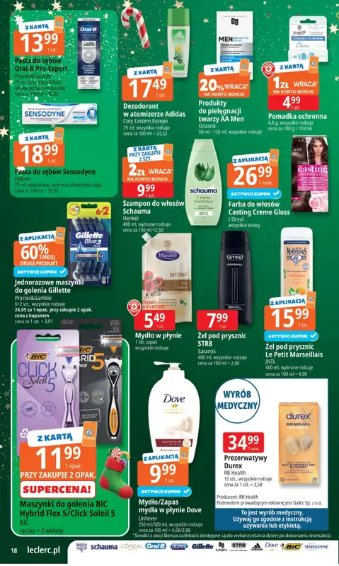 Leclerc - gazetka promocyjna Oferta E.Leclerc I Mikołajkowy wybór w dobrej cenie od wtorku 25.11 do niedzieli 07.12 - strona 18