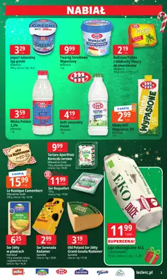 Leclerc - gazetka promocyjna Oferta E.Leclerc I Mikołajkowy wybór w dobrej cenie od wtorku 25.11 do niedzieli 07.12 - strona 3