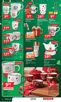 Leclerc - gazetka promocyjna Oferta E.Leclerc I Mikołajkowy wybór w dobrej cenie od wtorku 25.11 do niedzieli 07.12 - strona 22