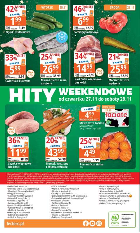 Leclerc - gazetka promocyjna Oferta E.Leclerc I Mikołajkowy wybór w dobrej cenie od wtorku 25.11 do niedzieli 07.12 - strona 32