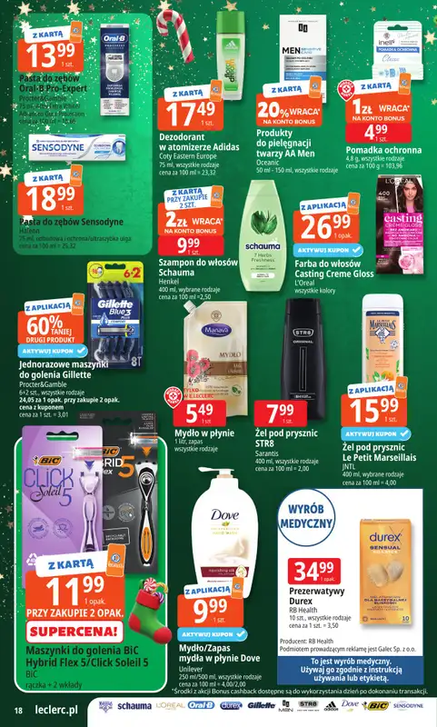 Leclerc - gazetka promocyjna Oferta E.Leclerc I Mikołajkowy wybór w dobrej cenie od wtorku 25.11 do niedzieli 07.12 - strona 18