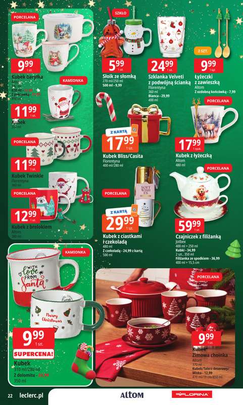 Leclerc - gazetka promocyjna Oferta E.Leclerc I Mikołajkowy wybór w dobrej cenie od wtorku 25.11 do niedzieli 07.12 - strona 22