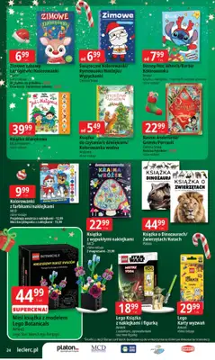 Leclerc - gazetka promocyjna Oferta E.Leclerc I Mikołajkowy wybór w dobrej cenie od wtorku 25.11 do niedzieli 07.12 - strona 24
