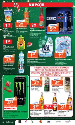 Leclerc - gazetka promocyjna Oferta E.Leclerc I Mikołajkowy wybór w dobrej cenie od wtorku 25.11 do niedzieli 07.12 - strona 16