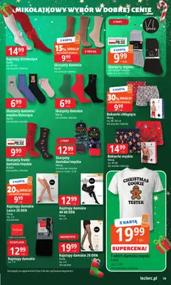 Leclerc - gazetka promocyjna Oferta E.Leclerc I Mikołajkowy wybór w dobrej cenie od wtorku 25.11 do niedzieli 07.12 - strona 19