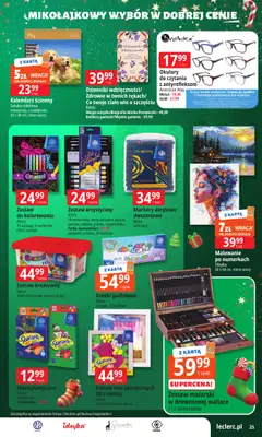 Leclerc - gazetka promocyjna Oferta E.Leclerc I Mikołajkowy wybór w dobrej cenie od wtorku 25.11 do niedzieli 07.12 - strona 25