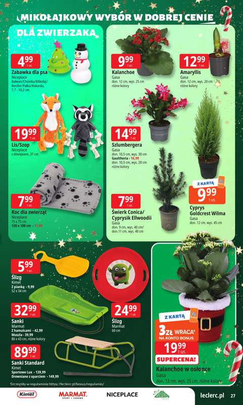 Leclerc - gazetka promocyjna Oferta E.Leclerc I Mikołajkowy wybór w dobrej cenie od wtorku 25.11 do niedzieli 07.12 - strona 27