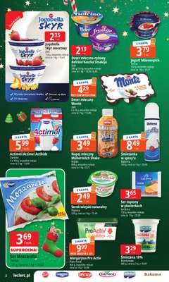 Leclerc - gazetka promocyjna Oferta E.Leclerc I Mikołajkowy wybór w dobrej cenie od wtorku 25.11 do niedzieli 07.12 - strona 2