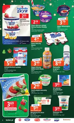 Leclerc - gazetka promocyjna Oferta E.Leclerc I Mikołajkowy wybór w dobrej cenie od wtorku 25.11 do niedzieli 07.12 - strona 2