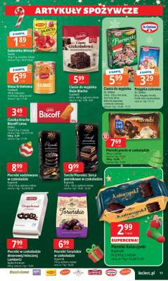 Leclerc - gazetka promocyjna Oferta E.Leclerc I Mikołajkowy wybór w dobrej cenie od wtorku 25.11 do niedzieli 07.12 - strona 11