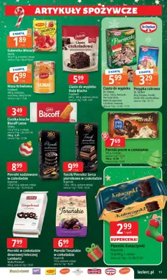 Leclerc - gazetka promocyjna Oferta E.Leclerc I Mikołajkowy wybór w dobrej cenie od wtorku 25.11 do niedzieli 07.12 - strona 11