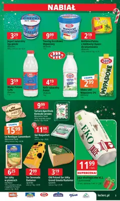Leclerc - gazetka promocyjna Oferta E.Leclerc I Mikołajkowy wybór w dobrej cenie od wtorku 25.11 do niedzieli 07.12 - strona 3
