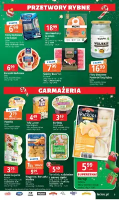 Leclerc - gazetka promocyjna Oferta E.Leclerc I Mikołajkowy wybór w dobrej cenie od wtorku 25.11 do niedzieli 07.12 - strona 5