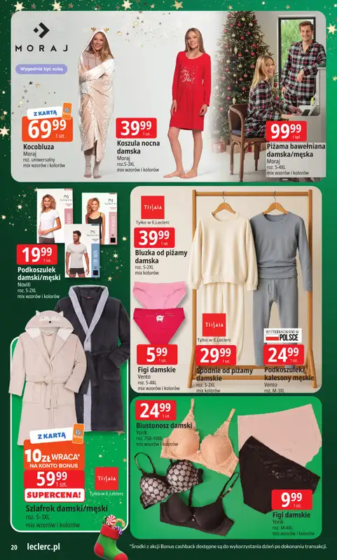Leclerc - gazetka promocyjna Oferta E.Leclerc I Mikołajkowy wybór w dobrej cenie od wtorku 25.11 do niedzieli 07.12 - strona 20