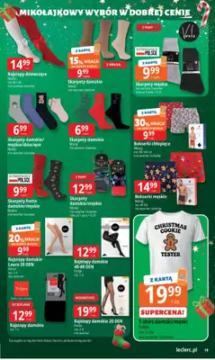Leclerc - gazetka promocyjna Oferta E.Leclerc I Mikołajkowy wybór w dobrej cenie od wtorku 25.11 do niedzieli 07.12 - strona 19