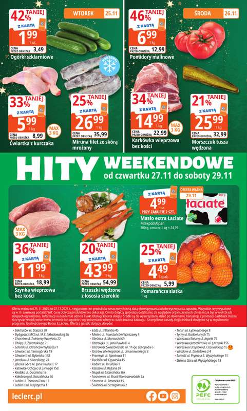 Leclerc - gazetka promocyjna Oferta E.Leclerc I Mikołajkowy wybór w dobrej cenie od wtorku 25.11 do niedzieli 07.12 - strona 32