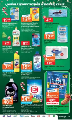 Leclerc - gazetka promocyjna Oferta E.Leclerc I Mikołajkowy wybór w dobrej cenie od wtorku 25.11 do niedzieli 07.12 - strona 17