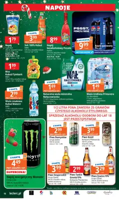 Leclerc - gazetka promocyjna Oferta E.Leclerc I Mikołajkowy wybór w dobrej cenie od wtorku 25.11 do niedzieli 07.12 - strona 16