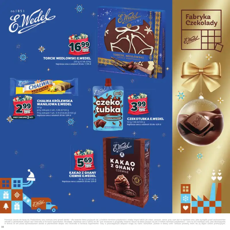 Stokrotka - gazetka promocyjna Katalog Mikołajki!  do środy 10.12 - strona 22