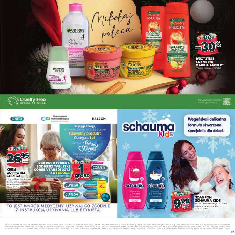 Stokrotka - gazetka promocyjna Katalog Mikołajki!  do środy 10.12 - strona 59