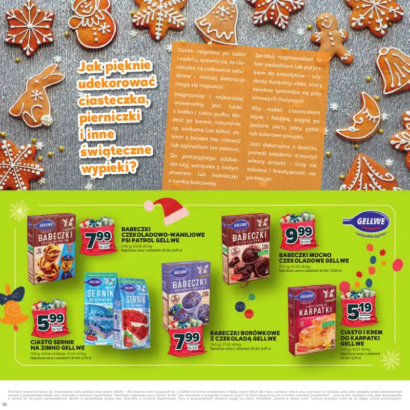 Stokrotka - gazetka promocyjna Katalog Mikołajki!  do środy 10.12 - strona 26