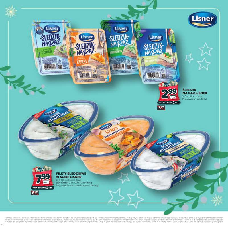 Stokrotka - gazetka promocyjna Katalog Mikołajki!  do środy 10.12 - strona 46