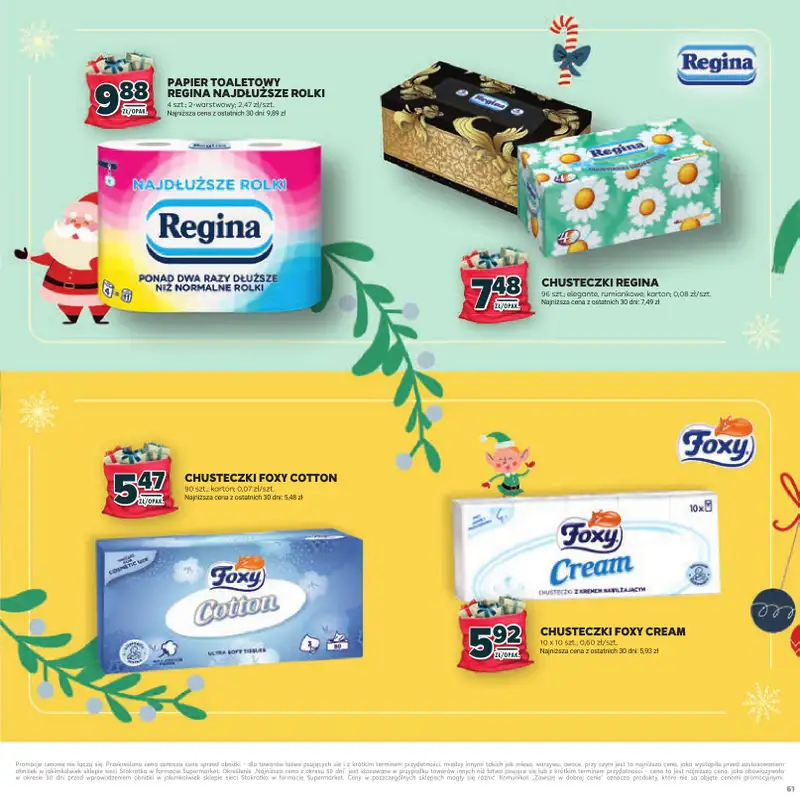 Stokrotka - gazetka promocyjna Katalog Mikołajki!  do środy 10.12 - strona 61