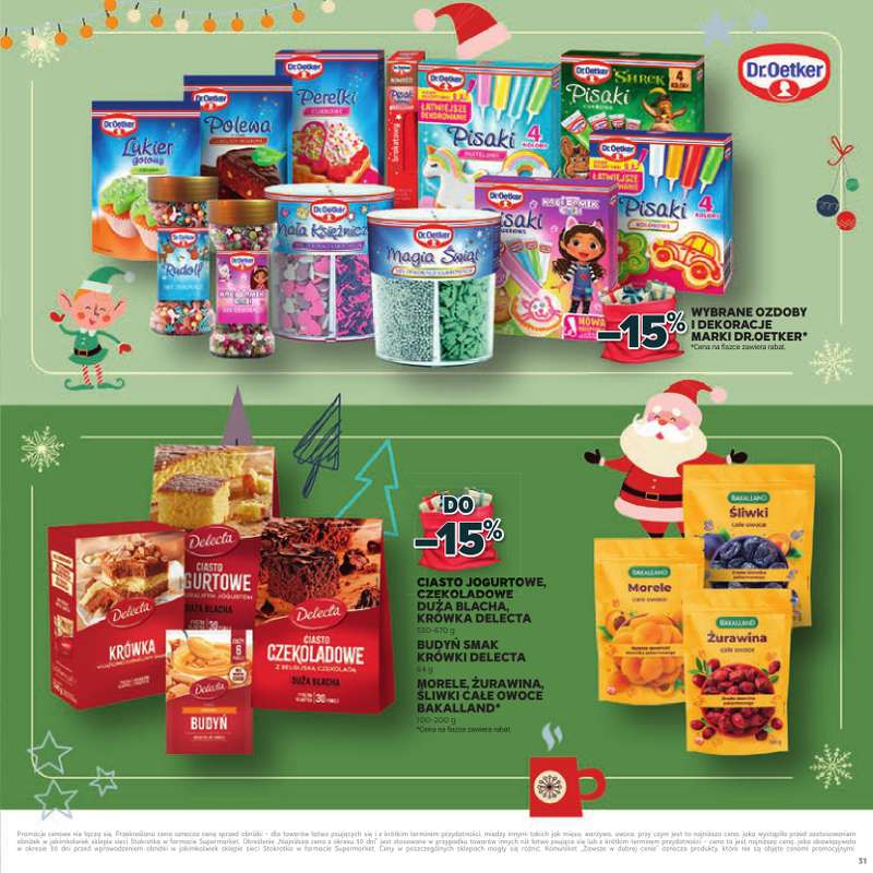 Stokrotka - gazetka promocyjna Katalog Mikołajki!  do środy 10.12 - strona 31