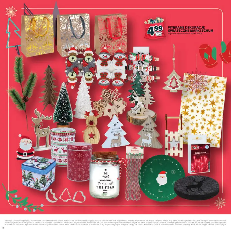 Stokrotka - gazetka promocyjna Katalog Mikołajki!  do środy 10.12 - strona 14