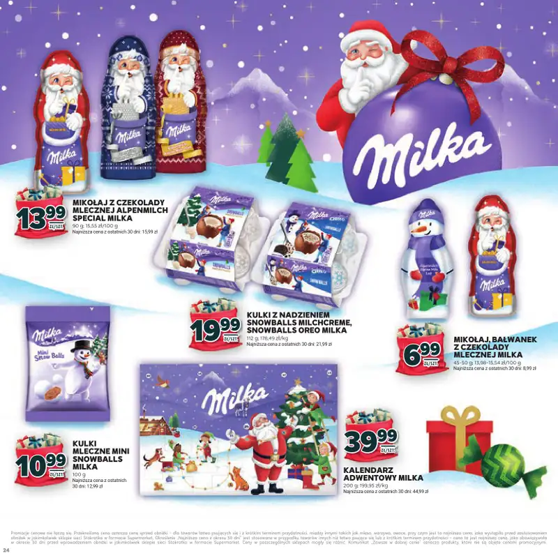 Stokrotka - gazetka promocyjna Katalog Mikołajki!  do środy 10.12 - strona 24