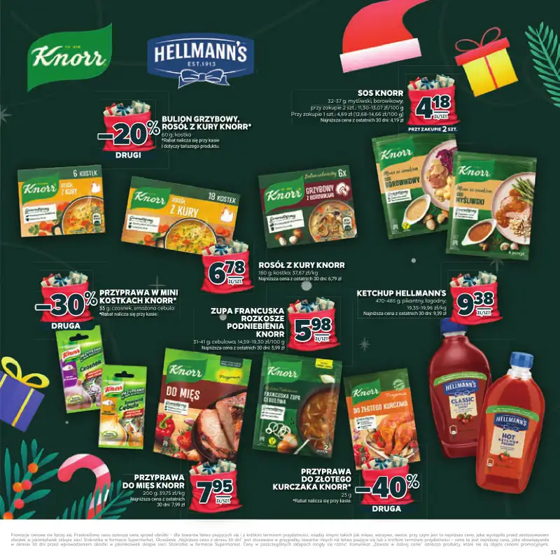 Stokrotka - gazetka promocyjna Katalog Mikołajki!  do środy 10.12 - strona 33